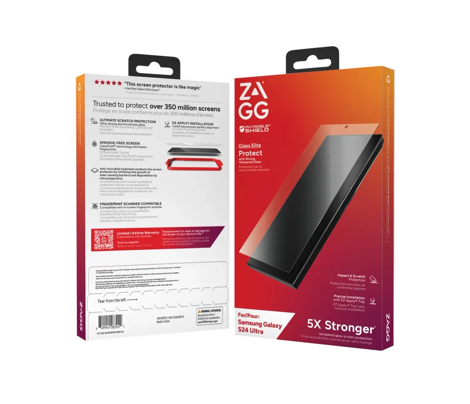 ZAGG Invisible Shield Elite B sklo pro Samsung S24 Ultra