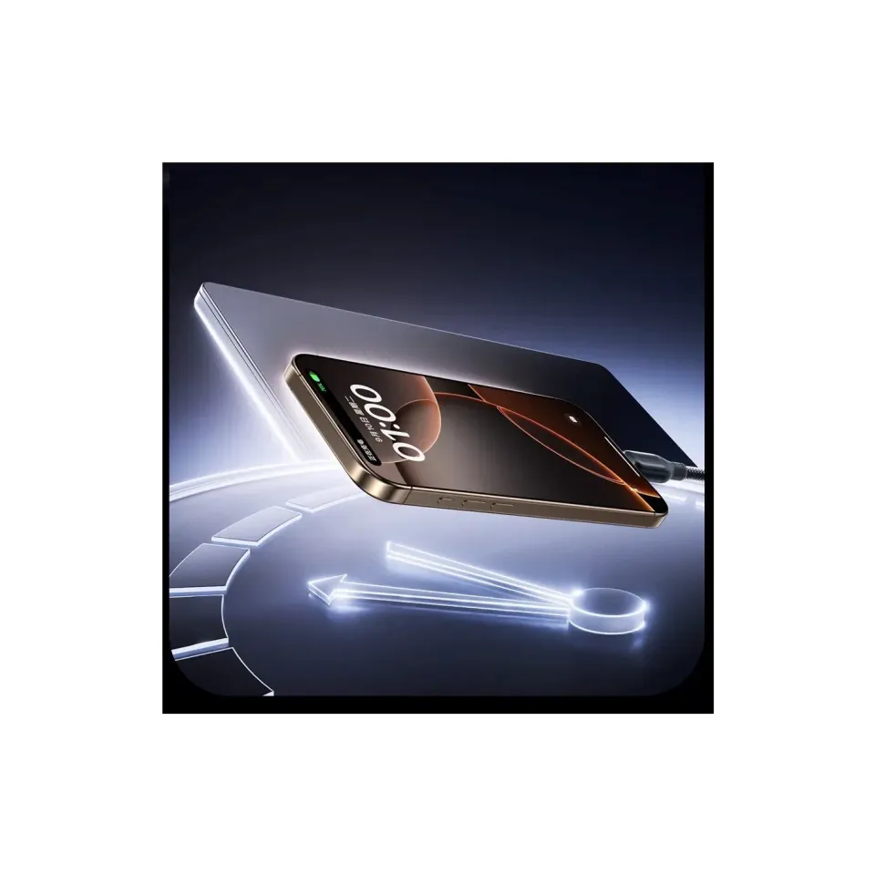 Baseus PicoGo Fast Charging Datový Kabel USB-C - USB-C 240W 2m Cosmic Black