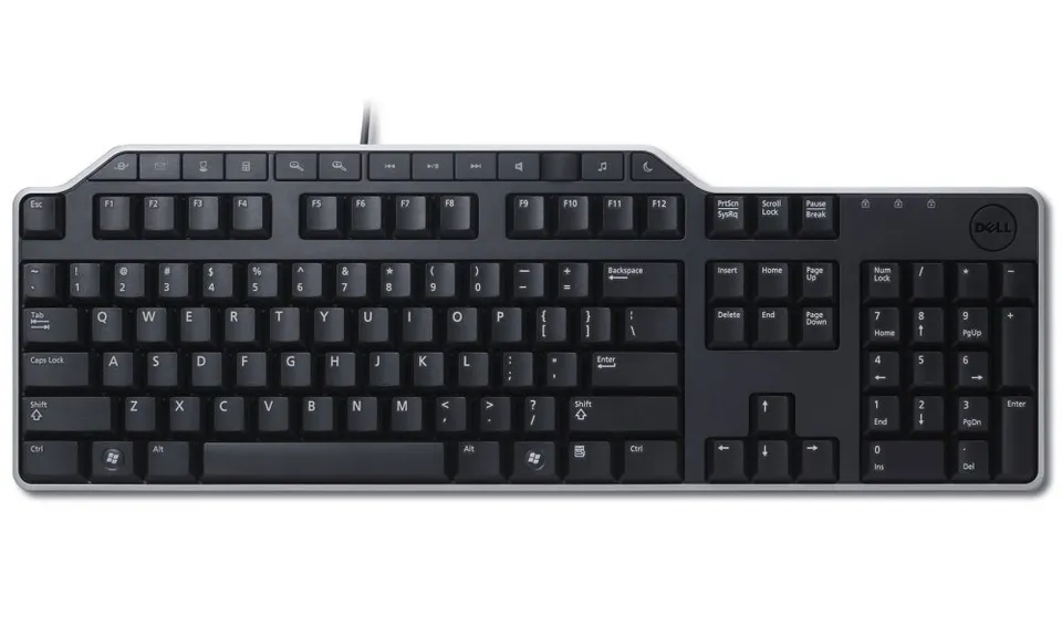 DELL KB-522/ German rozšírená multimediální klávesnice USB (QWERTZ)/ německá
