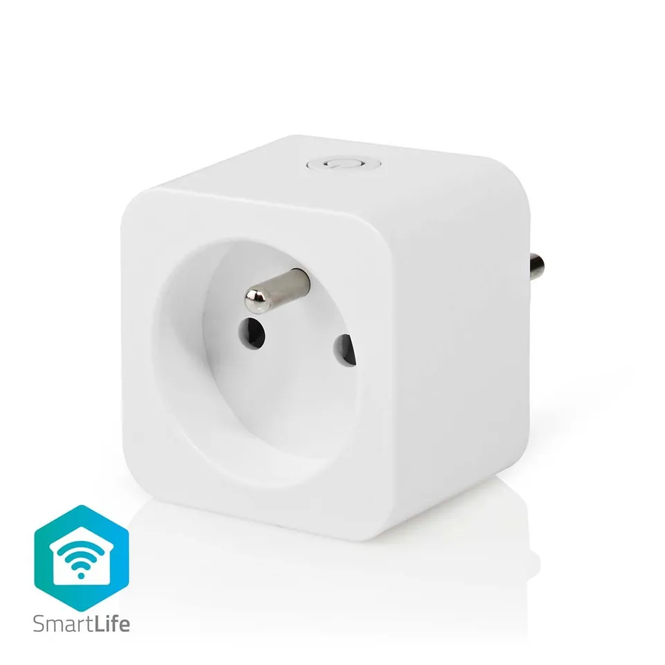 Nedis WIFIP121EWT - WiFi Chytrá Zásuvka |Typ E (CEE 7/6)| -10 - 45 °C | Android