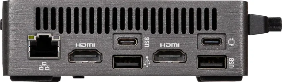 Gigabyte BRIX/GB-BRU7-255H/Mini/U7-255H/bez RAM/Intel int/bez OS/3R