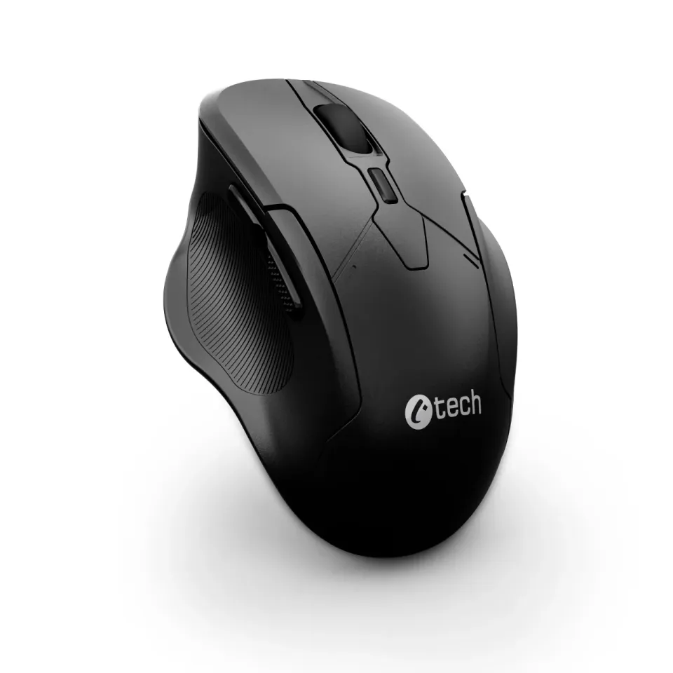 C-TECH myš WLM-17 Dual mode, bezdrátová, BT5.0 + 2,4GHz, 1600DPI, 6 tlačítek, US