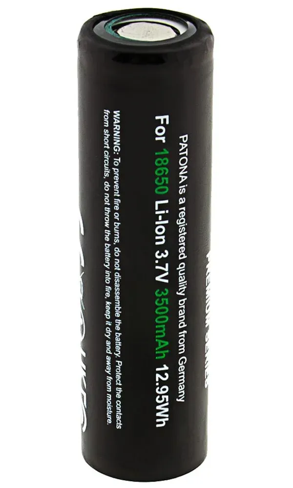 PATONA nabíjecí baterie 18650 Li-lon 3500mAh PREMIUM 3,7V