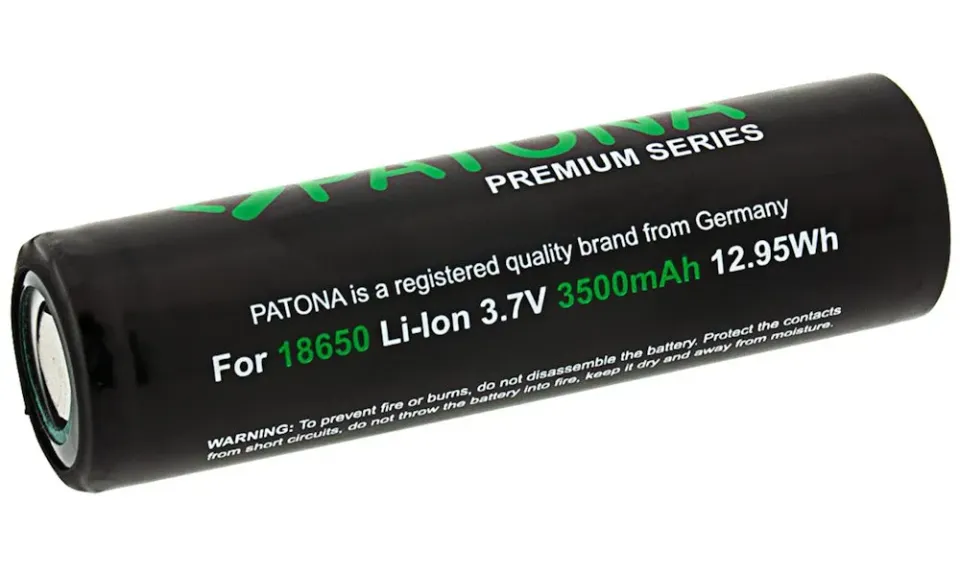 PATONA nabíjecí baterie 18650 Li-lon 3500mAh PREMIUM 3,7V