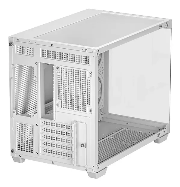 DEEPCOOL Case CG330 3F, mATX, Průhledná bočnice, 3x120mm ARGB Fan, bílá