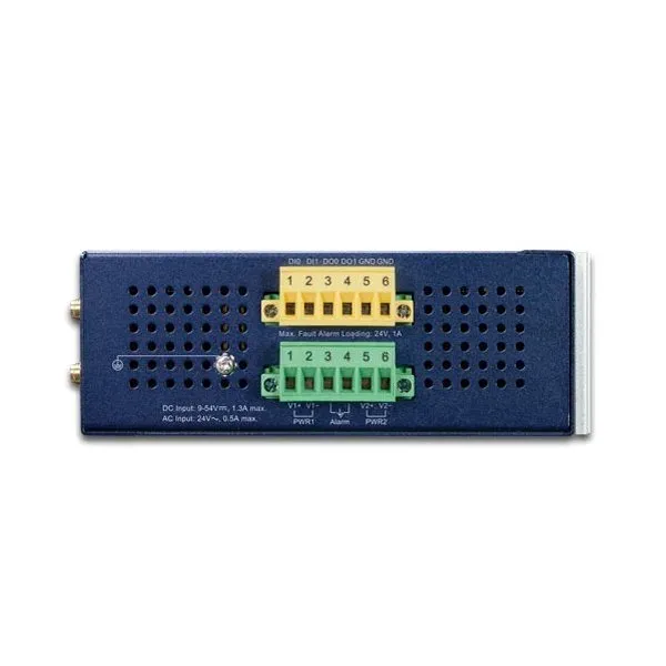 Planet LCG-300W IoT LoRaWAN průmyslová brána, 5x LAN 1Gb, WiFi 2,4+5GHz 802.11ax, DIN, IP30, -40/+75C, 9-54VDC