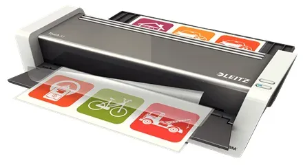 LEITZ Laminátor iLAM touch 2, lesklá bílá/antracitová