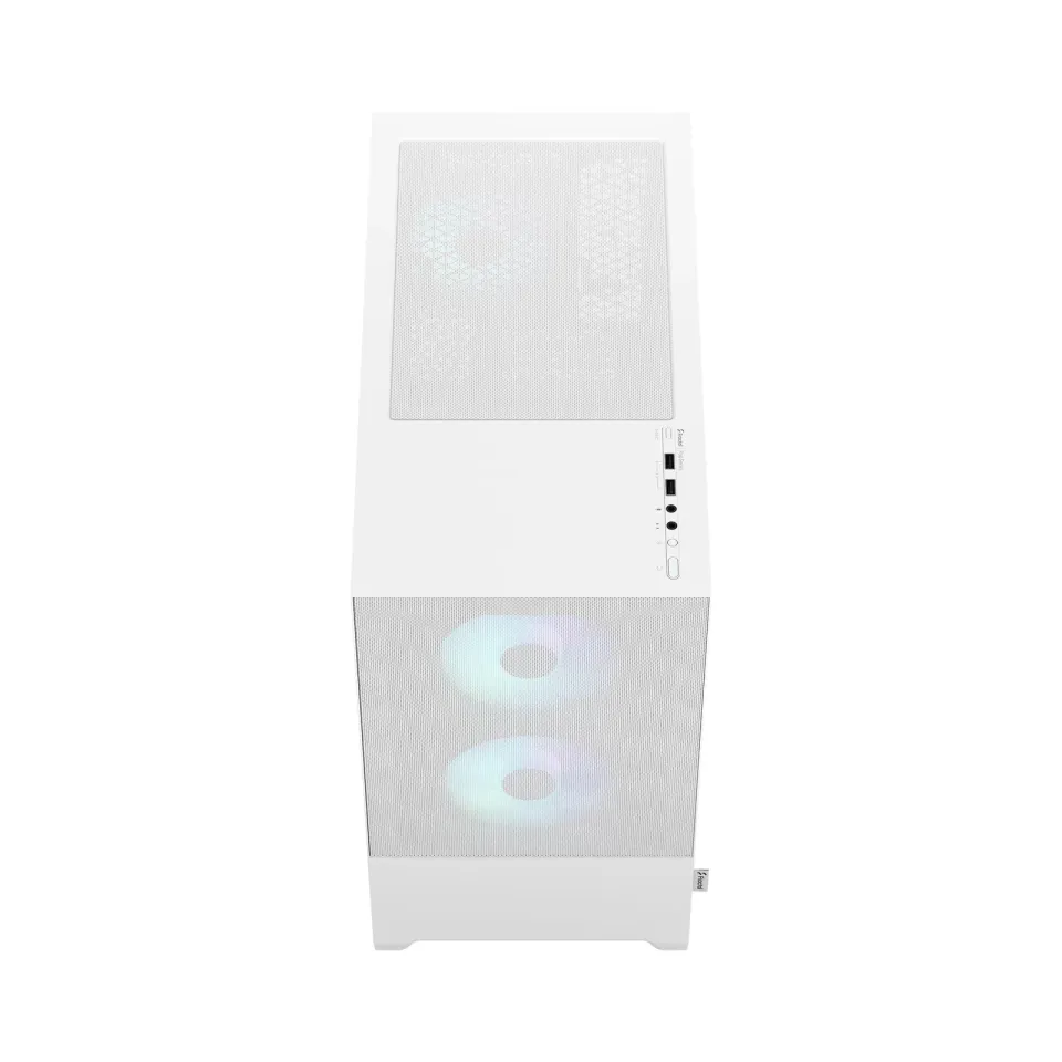 Fractal Design Pop Mini Air RGB White TG Clear Tint/Micro Tower/Transpar./Bílá