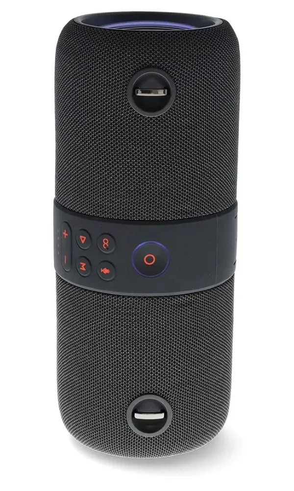 NEDIS reproduktor/ 2.0/ výkon 40 W/ Bluetooth/ AUX/ USB-C/ USB/ černý