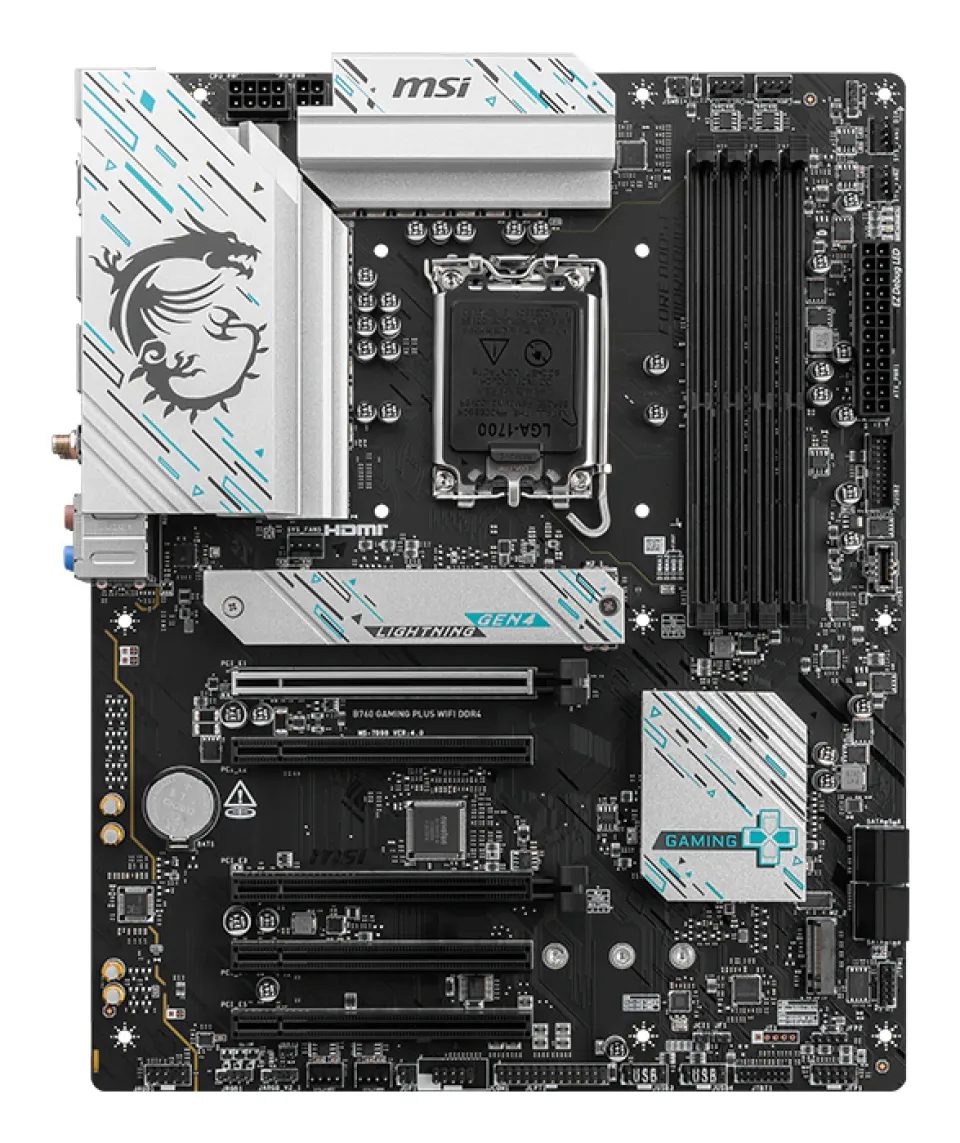 MSI B760 GAMING PLUS WIFI DDR4/LGA 1700/ATX