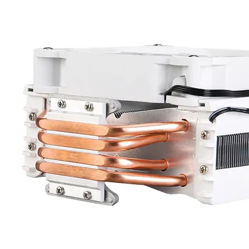 Zalman chladič CPU CNPS10X OPTIMA II / 120mm RGB ventilátor / heatpipe / PWM / výška 160mm / pro AMD i Intel / bílý