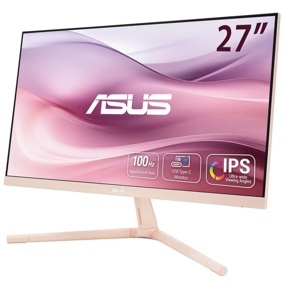 ASUS/VU279CFE-P/27"/IPS/FHD/100Hz/1ms/Růžová/3R