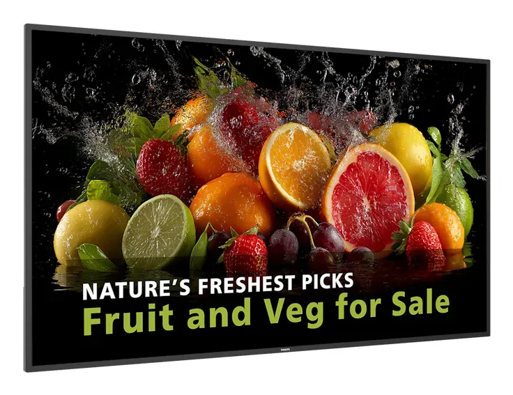 75" LED Philips 75BDL5050D-UHD,IPS,600cd,AN,24/7