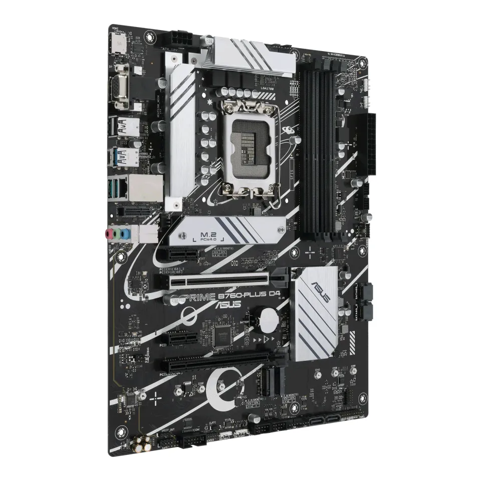 ASUS MB Sc LGA1700 PRIME B760-PLUS D4, Intel B760, 4xDDR4, 1xDP, 1xHDMI, 1xVGA