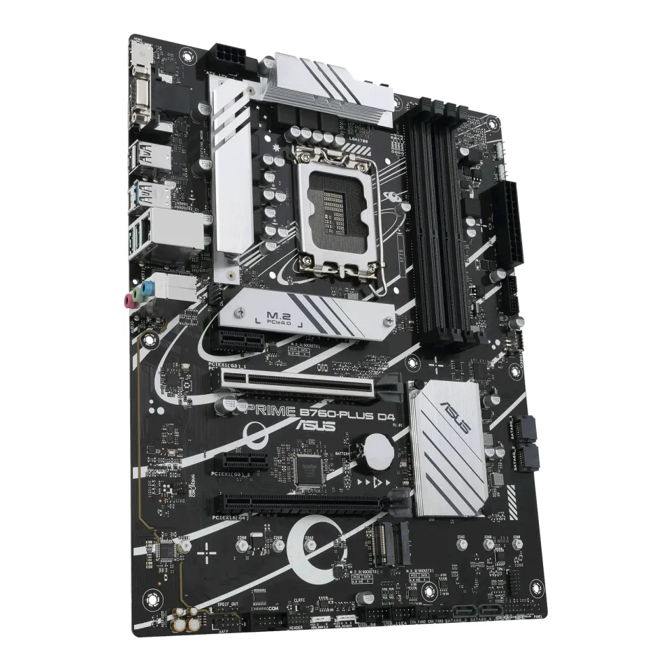 ASUS MB Sc LGA1700 PRIME B760-PLUS D4, Intel B760, 4xDDR4, 1xDP, 1xHDMI, 1xVGA
