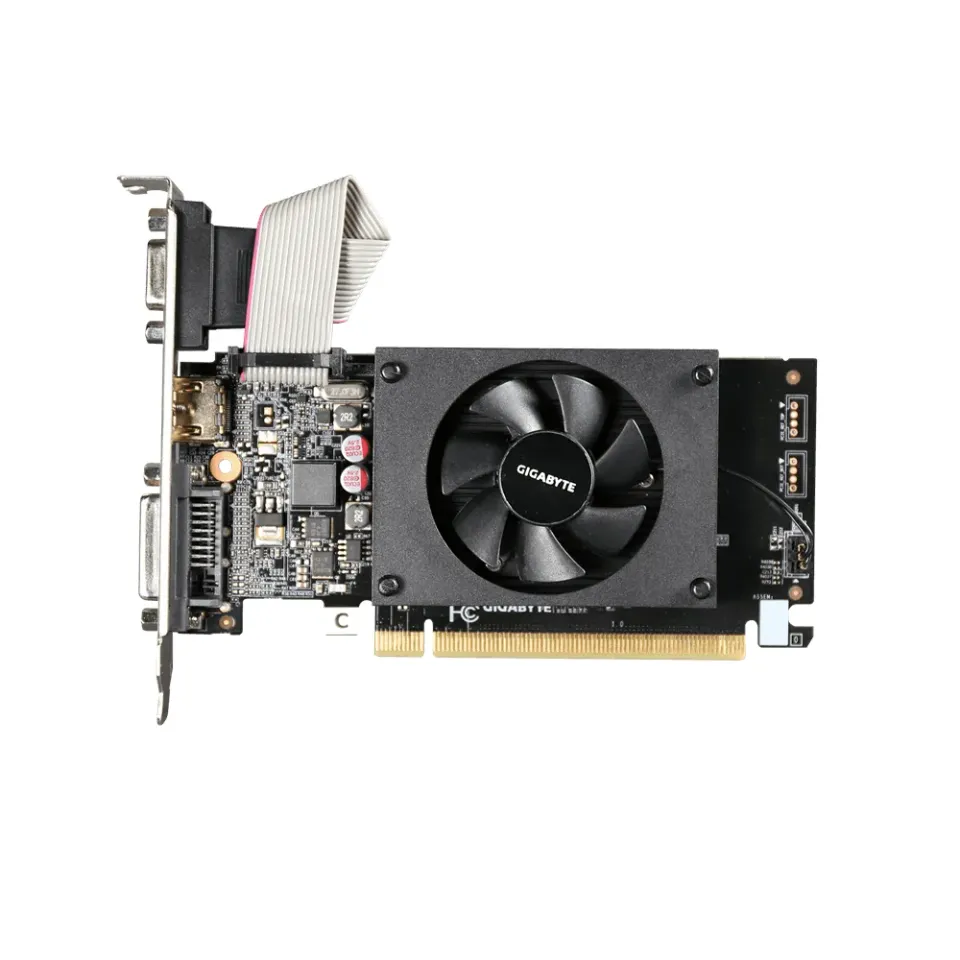 GIGABYTE VGA NVIDIA GV-N710D3-2GL 2.0, GT 710, 2GB DDR3, 1xHDMI, 1xDVI, 1xVGA