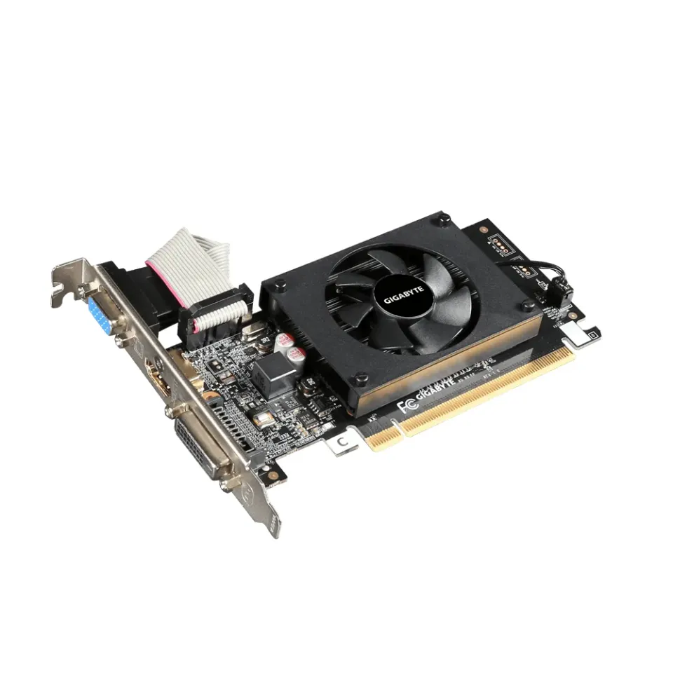 GIGABYTE VGA NVIDIA GV-N710D3-2GL 2.0, GT 710, 2GB DDR3, 1xHDMI, 1xDVI, 1xVGA