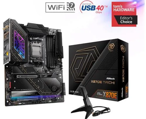 ASROCK X870E TAICHI (AM5, amd X870, 4xDDR5, WIFI, ATX)