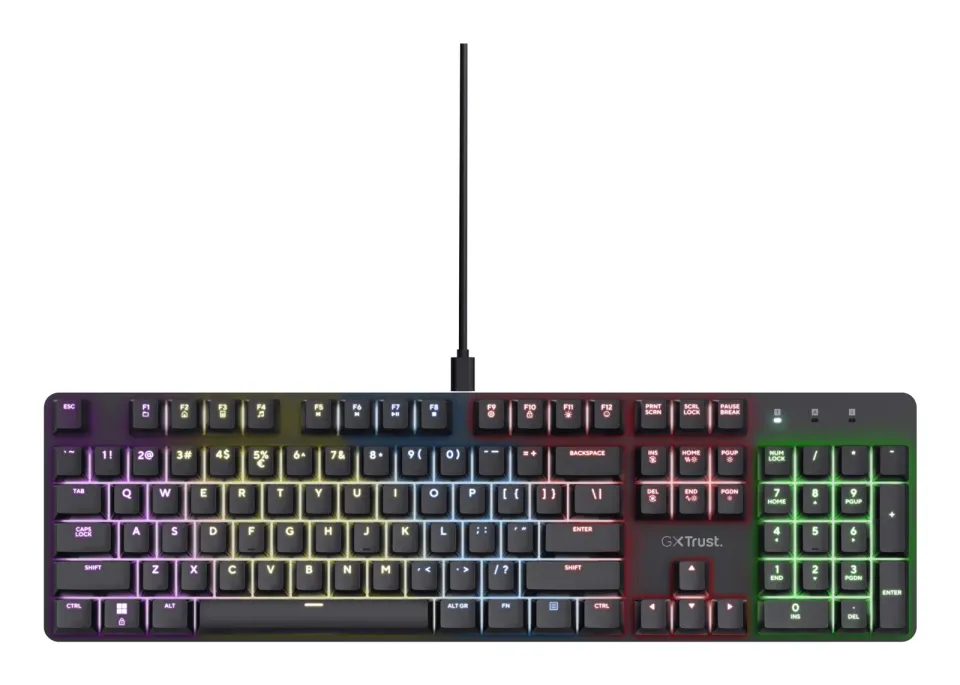 TRUST GXT871 ZORA MECHANICAL KEYBOARD CZ/SK