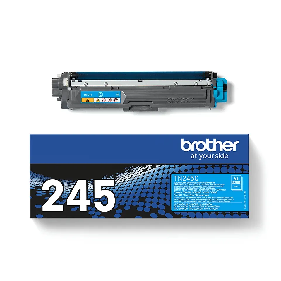 Brother - TN-245C, cyan toner (až 2 200 stran)