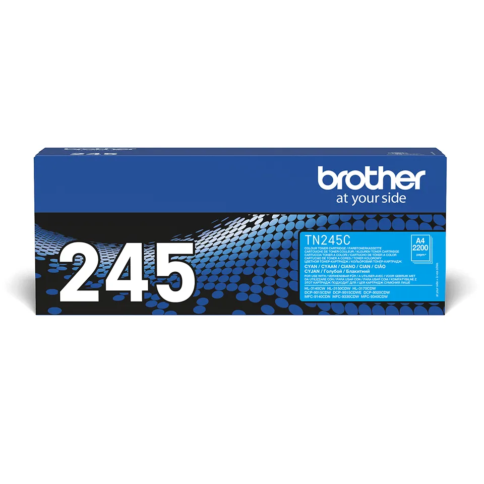 Brother - TN-245C, cyan toner (až 2 200 stran)