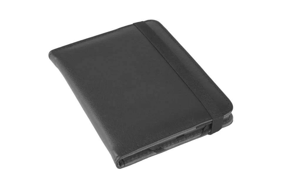 C-TECH PROTECT pouzdro z pravé kůže pro 6" zařízení, RLC-02, černé (Onyx Boox Go 6 a Poke 5)