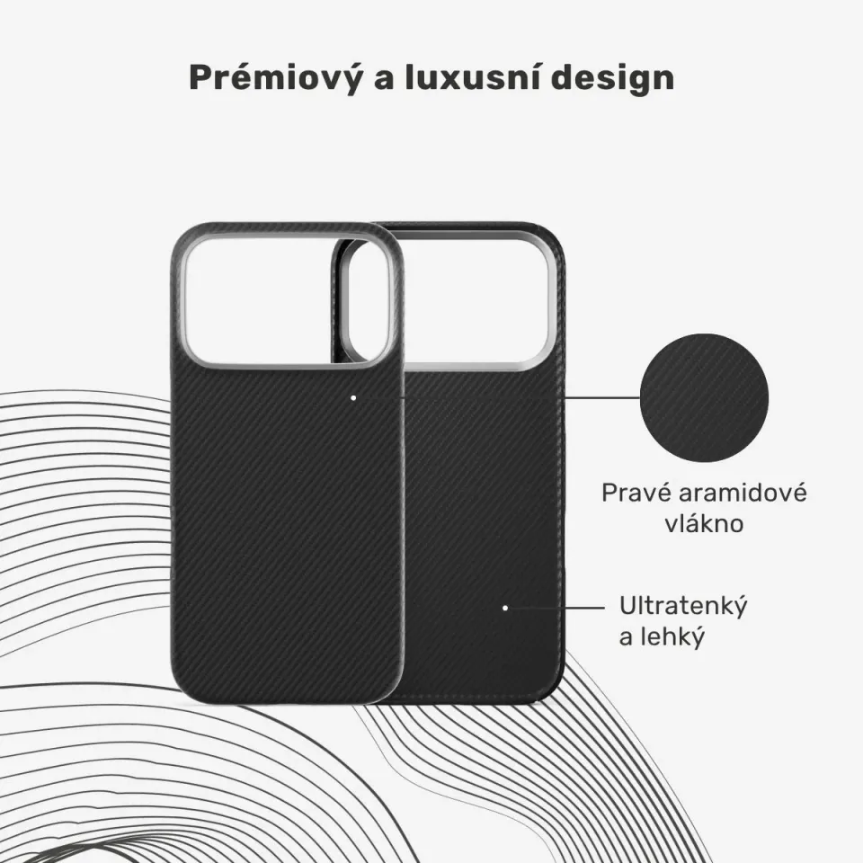 Epico UNUM SlimAramid Mag+ Case iPhone 17 Pro/18 Pro