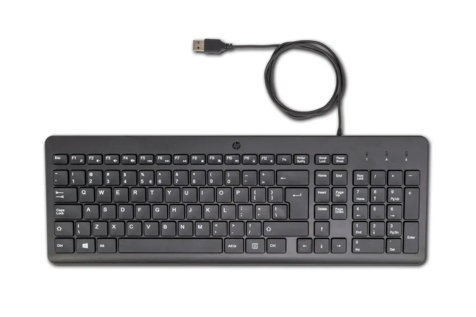 HP 150 Wired Keyboard - drátová klávesnice - EN lokalizace
