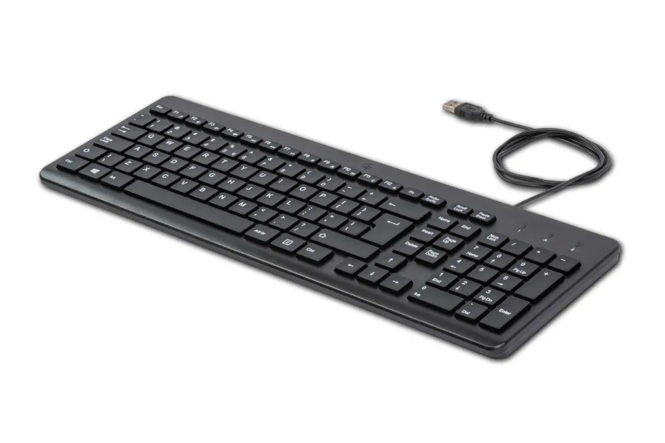 HP 150 Wired Keyboard - drátová klávesnice - EN lokalizace