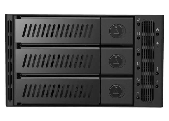 CHIEFTEC SAS/SATA Backplane CMR-2131SAS, 2x 5,25" for 3x 3,5" HDDs/SSDs