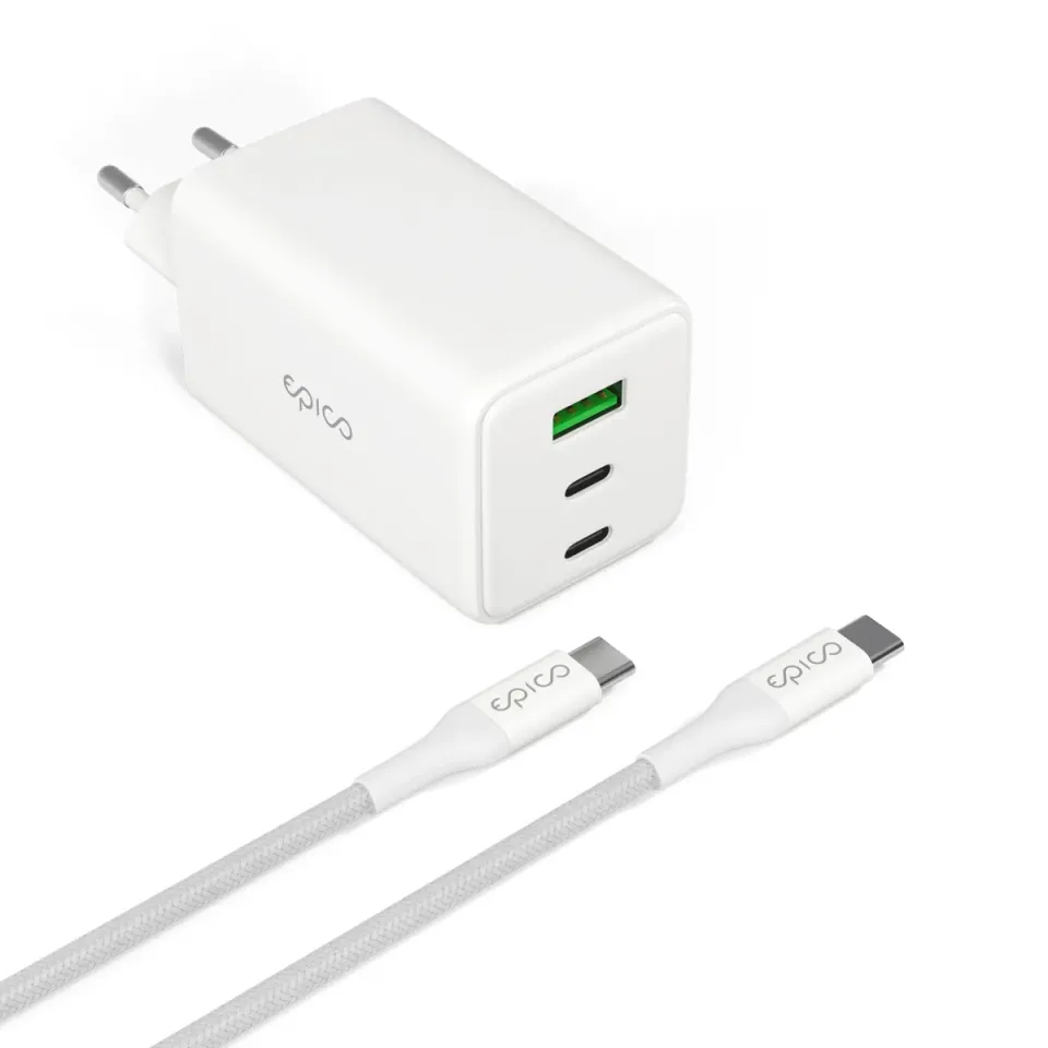 Epico GaN 100W adaptér EA100 s 1,2 m USB-C kabelem