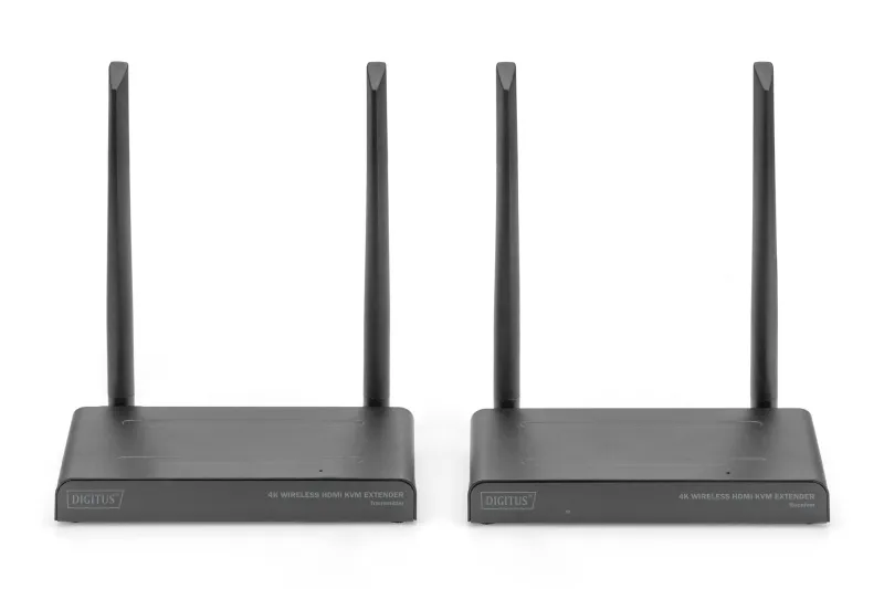 DIGITUS DS-55328 4K Wireless HDMI KVM Extender Set, 150 m