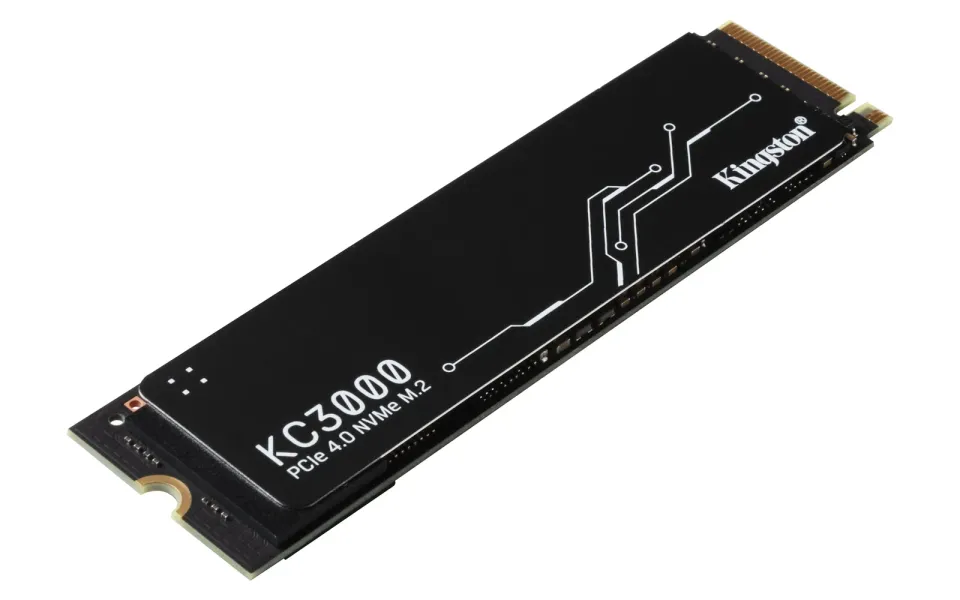 KINGSTON KC3000 SSD NVMe M.2 2TB PCIe (čtení max. 7000MB/s, zápis max. 7000MB/s)