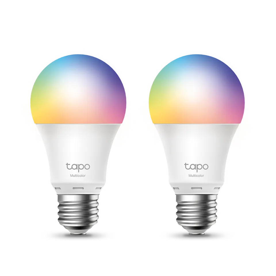 TP-Link Tapo L530E, Chytrá Wi-Fi LED žárovka, 2500-6500K, E27 - 2 kusy