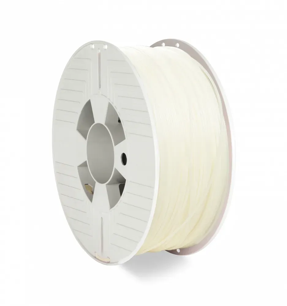 VERBATIM 3D Printer Filament PLA 1.75mm, 335m, 1kg natural transparent (OLD PN 55274)