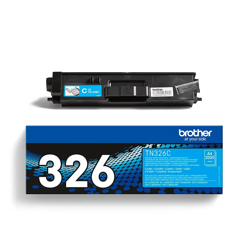 Brother - TN-326C, toner cyan (až 3 500 stran)
