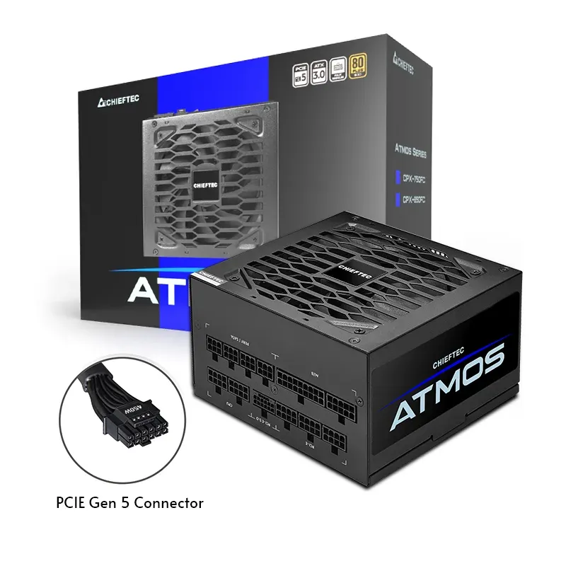 CHIEFTEC zdroj Atmos CPX-750FC, 750W, 120mm, 80+ Gold