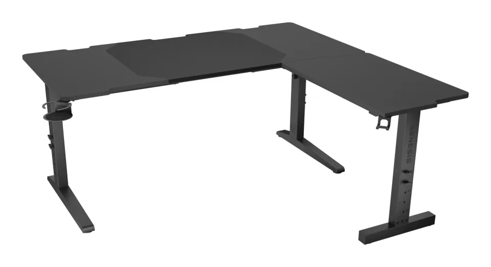 Herní stůl Genesis HOLM MODULAR 160 ROHOVÝ, RGB