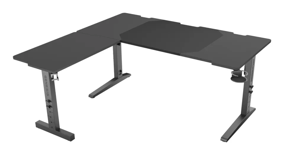 Herní stůl Genesis HOLM MODULAR 160 ROHOVÝ, RGB