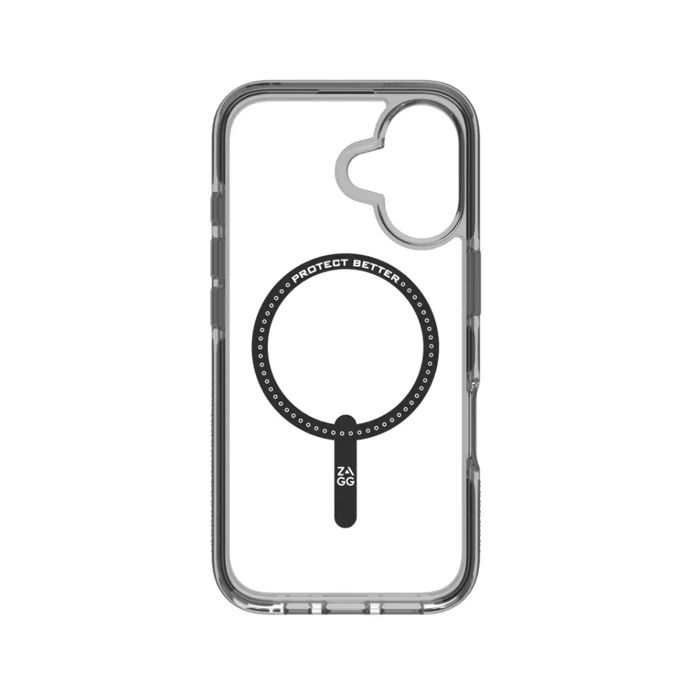 ZAGG kryt Santa Cruz Snap Apple iPhone 16 Černý
