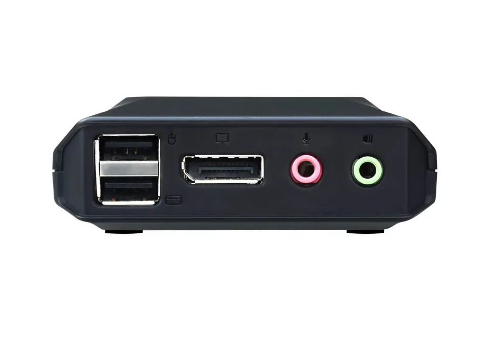ATEN CS-22DP 2-portový USB DisplayPort KVM přepínač s voličem vzdáleného portu
