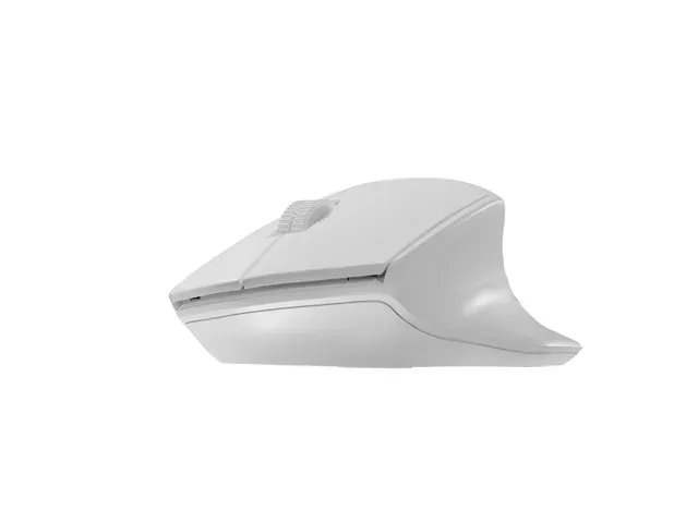 Natec optická myš SISKIN 2/Kancelářská/Optická/Pro praváky/1 600 DPI/USB+BT/Bílá