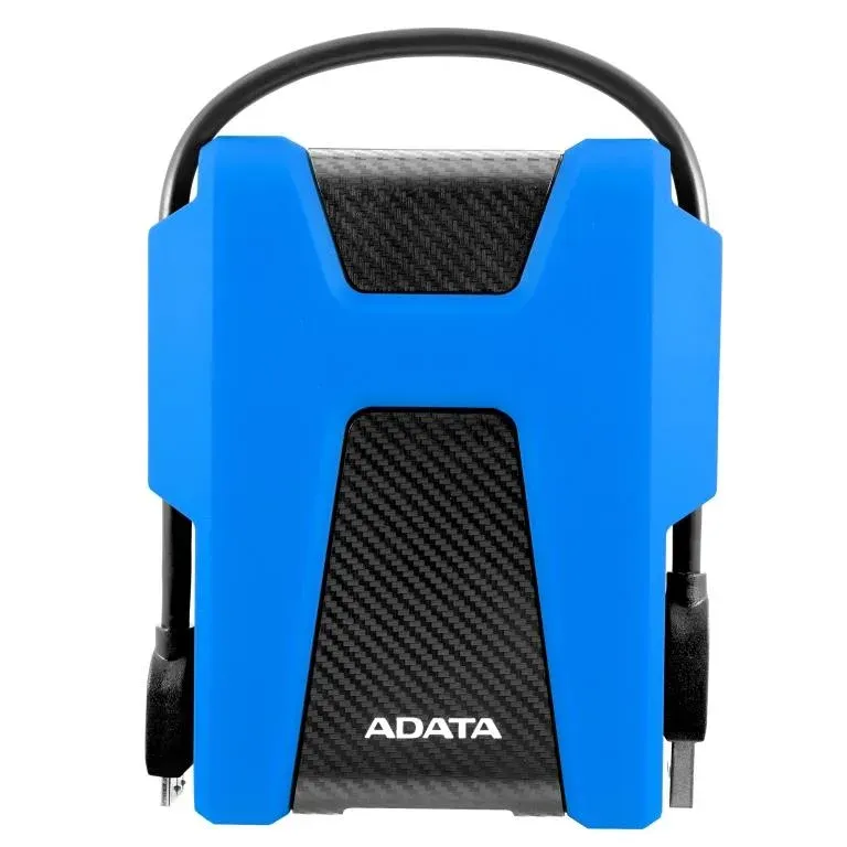 ADATA Externí HDD 1TB 2,5" USB 3.1 AHD680, modrý (gumový, nárazu odolný)