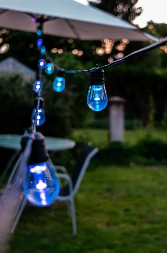 IMMAX NEO LITE SMART venkovní dekorační řetěz girlanda 15W, Wi-Fi, RGB+CCT, IP65, TUYA, 15m