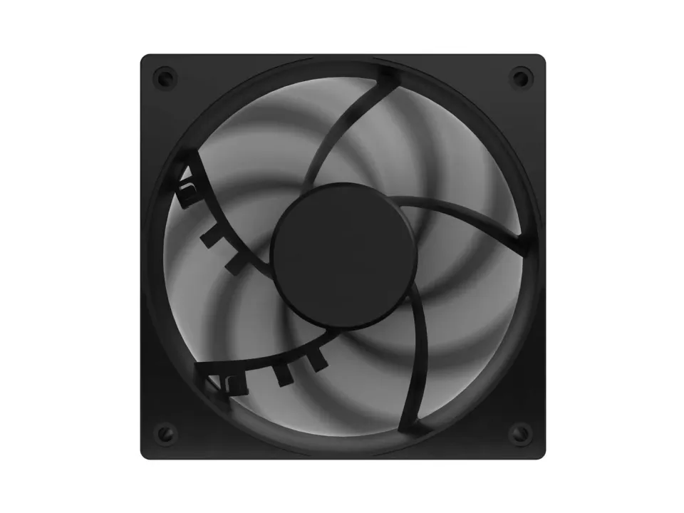 Ventilátor FURY SAI S12 PWM, 3-Pack, Černý