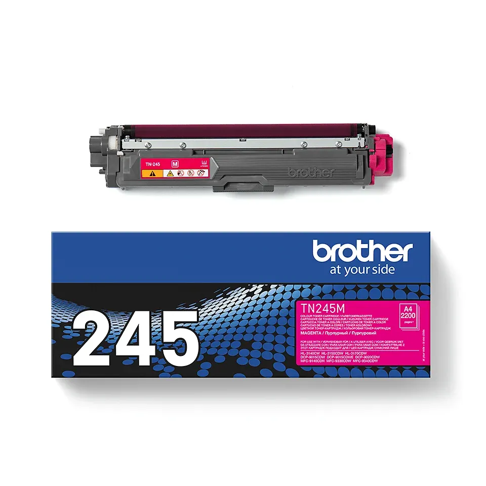 Brother - TN-245M, magenta toner (až 2 200 stran)