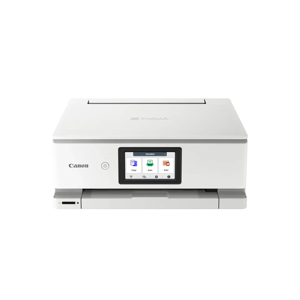 Canon PIXMA Tiskárna TS8751 Bílá MF(tisk,kopírka,sken,cloud) A4, 15obr./min., LCD, USB, Wi-Fi