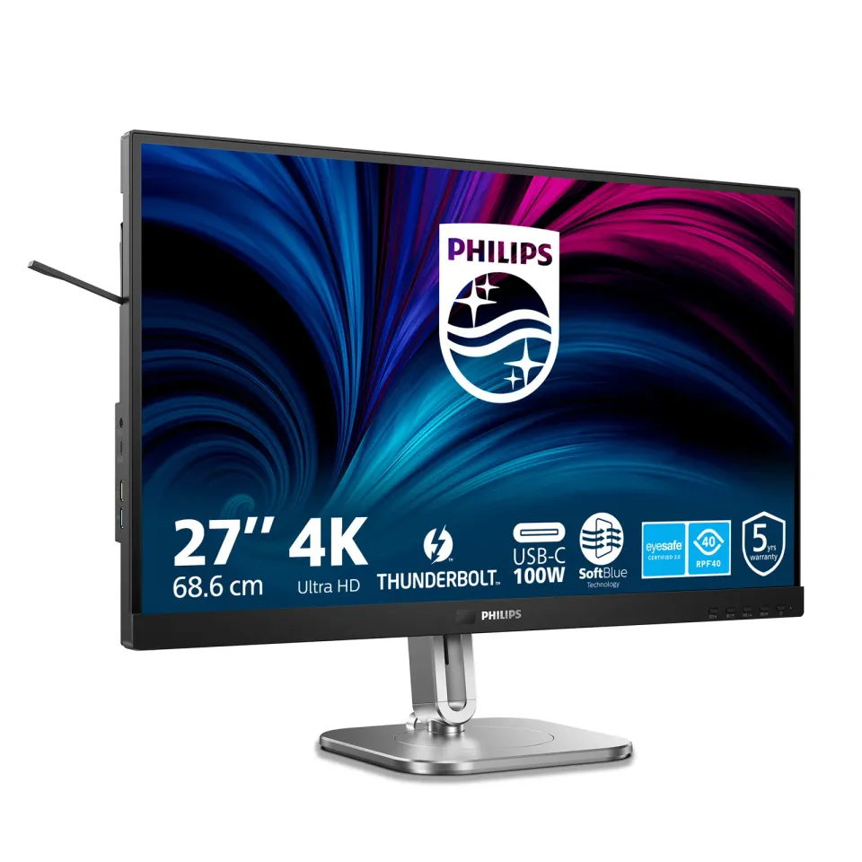 Philips LCD 27B2U6903 27" IPS 4K/3840x2160@60Hz/4ms/350cd/2xHDMI/DP/6xUSB/USB-C