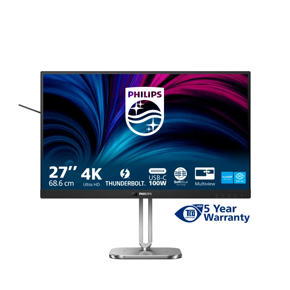 Philips LCD 27B2U6903 27" IPS 4K/3840x2160@60Hz/4ms/350cd/2xHDMI/DP/6xUSB/USB-C