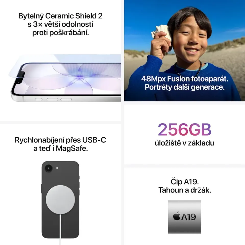 APPLE iPhone 17e 256GB White